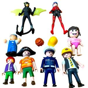 Vintage Playmobil Kids Action Figures, Miraculous Ladybug and more